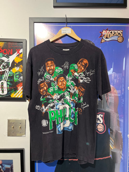 Philadelphia Eagles Defense Caricature Shirt (H1X5CX)