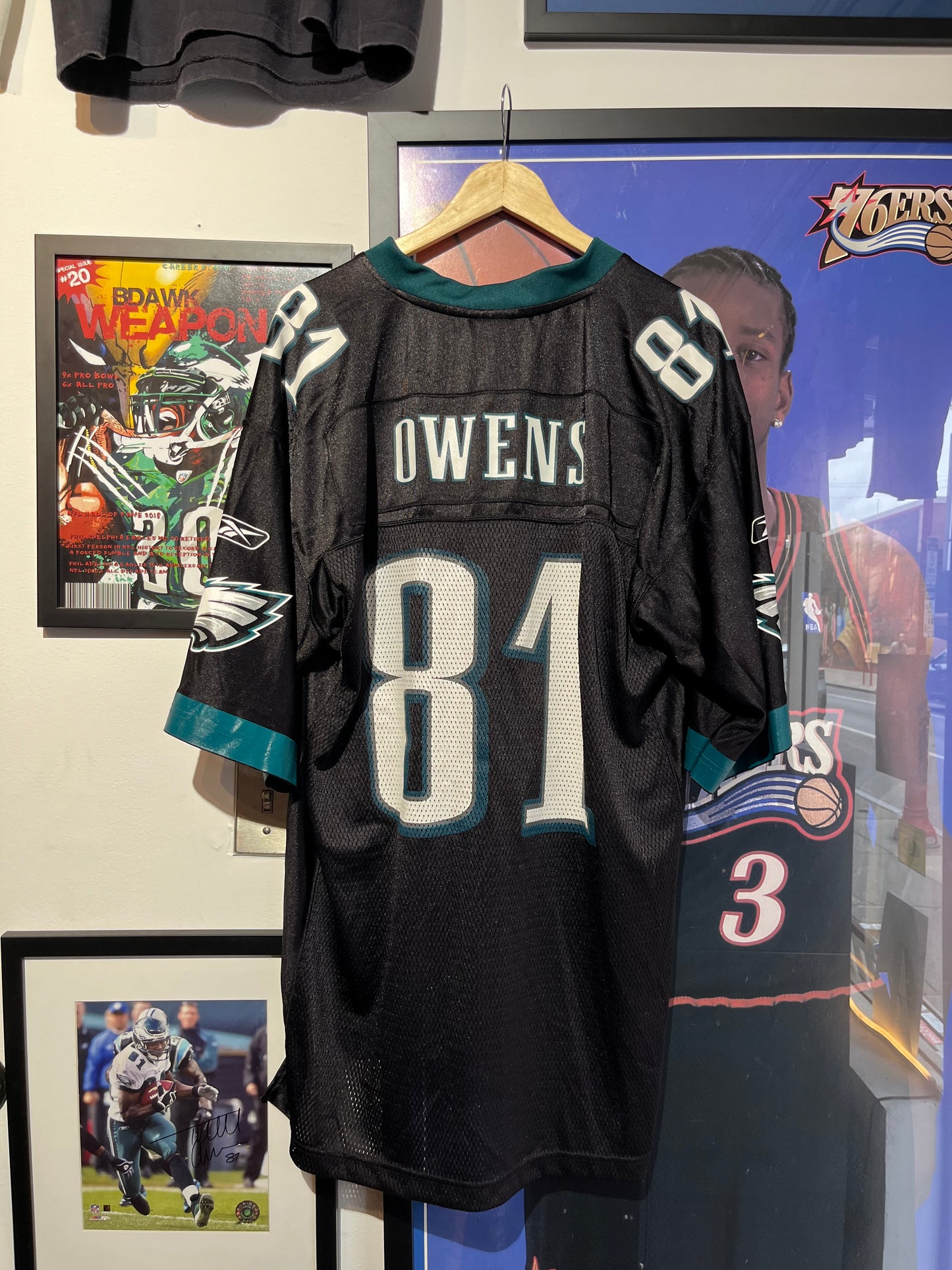 Philadelphia Eagles Owens Reebok Jersey NWT (LTX1A7)