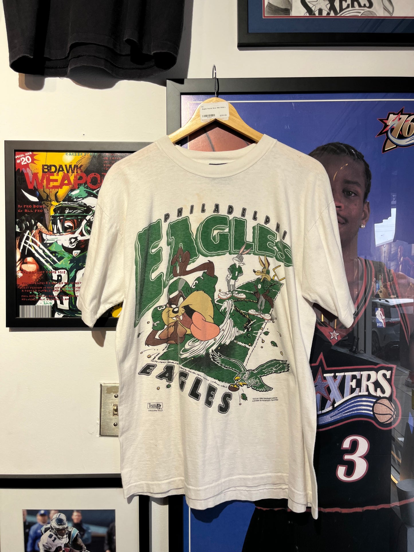 1994 Philadelphia Eagles Warner Bros. Shirt (675XVP)