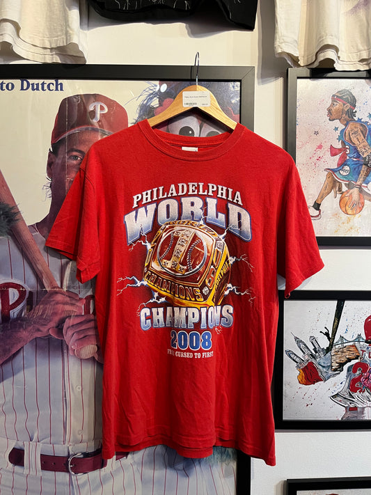 2008 Philadelphia Phillies World Series Shirt (Q9HZXE)