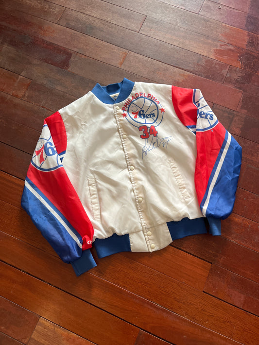 Philadelphia Sixers Charles Barkley Chalk Line Jacket (CJFV29)