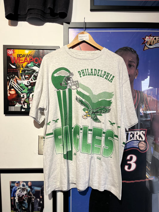 1993 Philadelphia Eagles Salem AOP Shirt (XVWYKU)